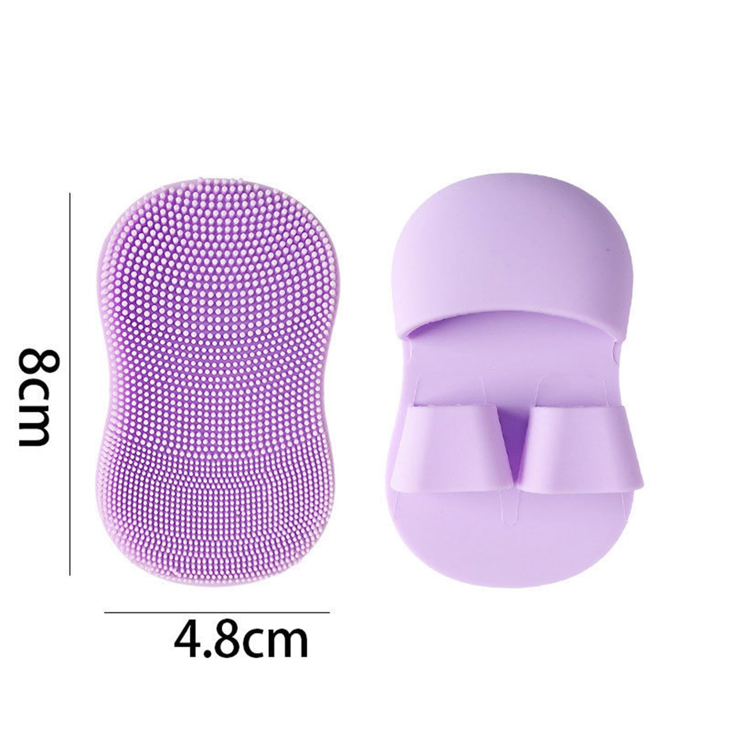 Mini Face & Baby Bath Brush – Sanfte Silikonpads zur Tiefenreinigung