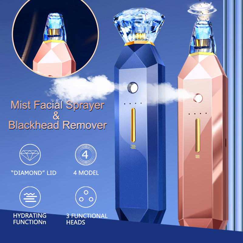 Blackhead Vacuum & Facial Steamer – Für reine, hydratisierte Haut