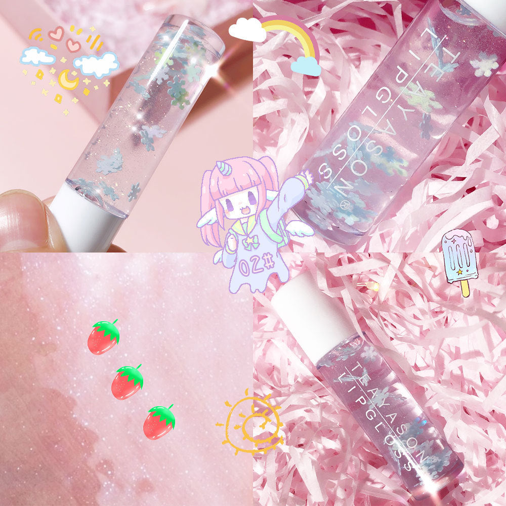 CrystalShine – Feuchtigkeitsspendender Perlglanz-Lipgloss