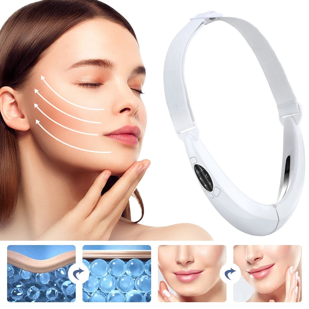 V-Lift Pro – LED Lifting-Massager für Gesicht & Doppelkinn