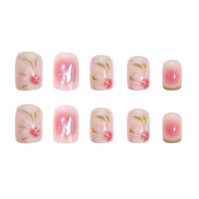 Camellia Bloom Nails – Zarte Nail Patches im Blüten-Verlauf