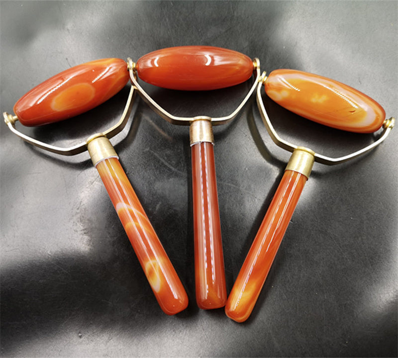 Red Agate Face-lifting Massager Beauty Device