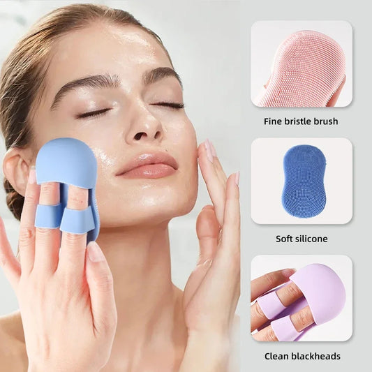 Mini Face &amp; Baby Bath Brush – Sanfte Silikonpads zur Tiefenreinigung