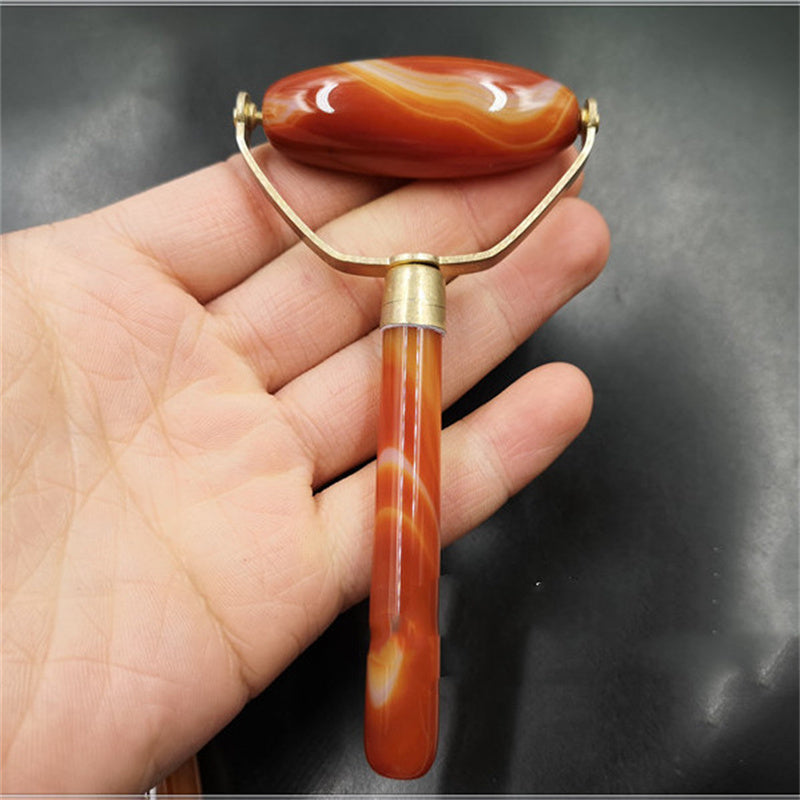 Red Agate Face-lifting Massager Beauty Device